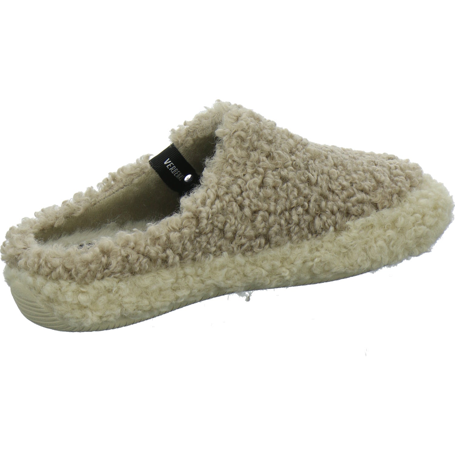 Verbenas Hausschuhe Damen Damen Yuma Curly taupe