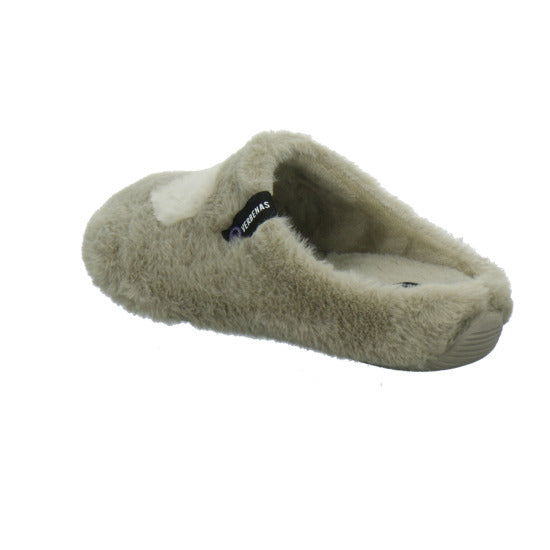Verbenas Hausschuhe Damen Damen York Groseto taupe