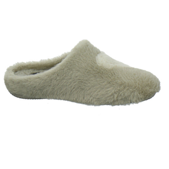 Verbenas Hausschuhe Damen Damen York Groseto taupe