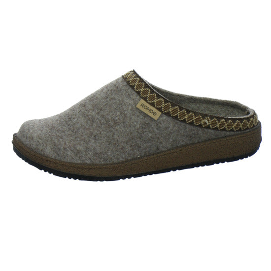 Rohde Hausschuhe Damen Damen Novara taupe