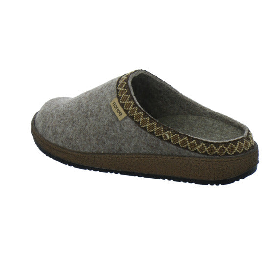 Rohde Hausschuhe Damen Damen Novara taupe