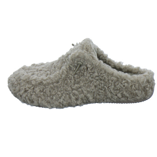 Verbenas Hausschuhe Damen Damen Curly camel taupe