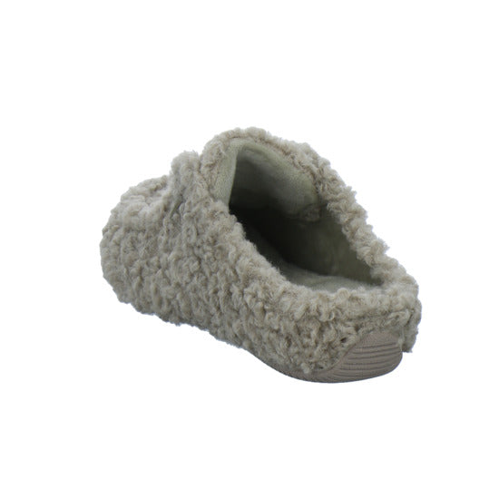 Verbenas Hausschuhe Damen Damen Curly camel taupe