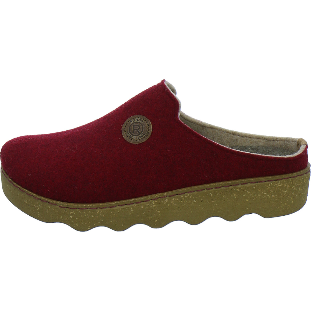 Rohde Hausschuhe Damen Damen Foggia Rot