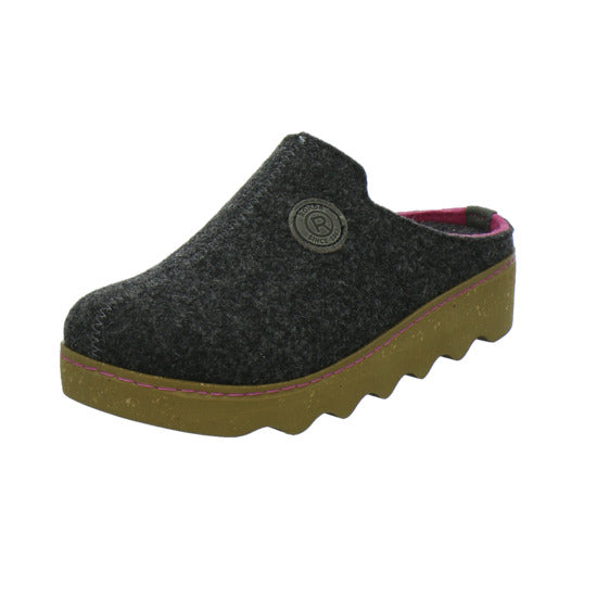 Rohde Hausschuhe Damen Damen Foggia Anthrazit