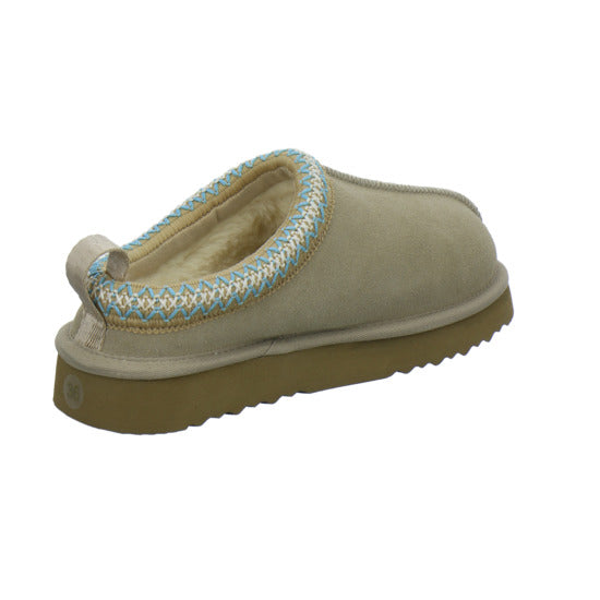 OOG Hausschuhe Damen Beige - 360° Ansicht