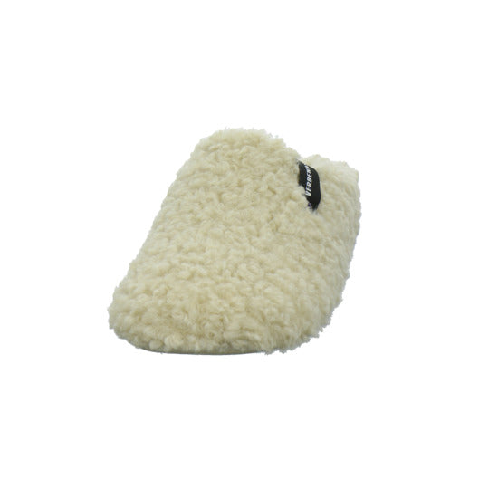 Verbenas Hausschuhe Damen Damen York Curly Beige