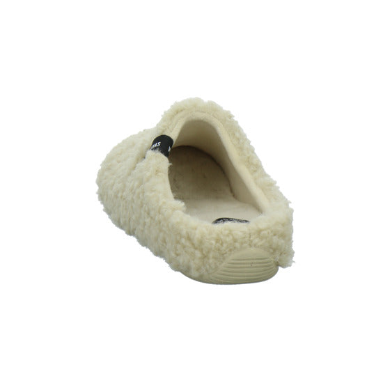 Verbenas Hausschuhe Damen Damen York Curly Beige