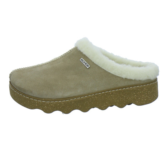 Rohde Hausschuhe Damen Damen Foggia Beige