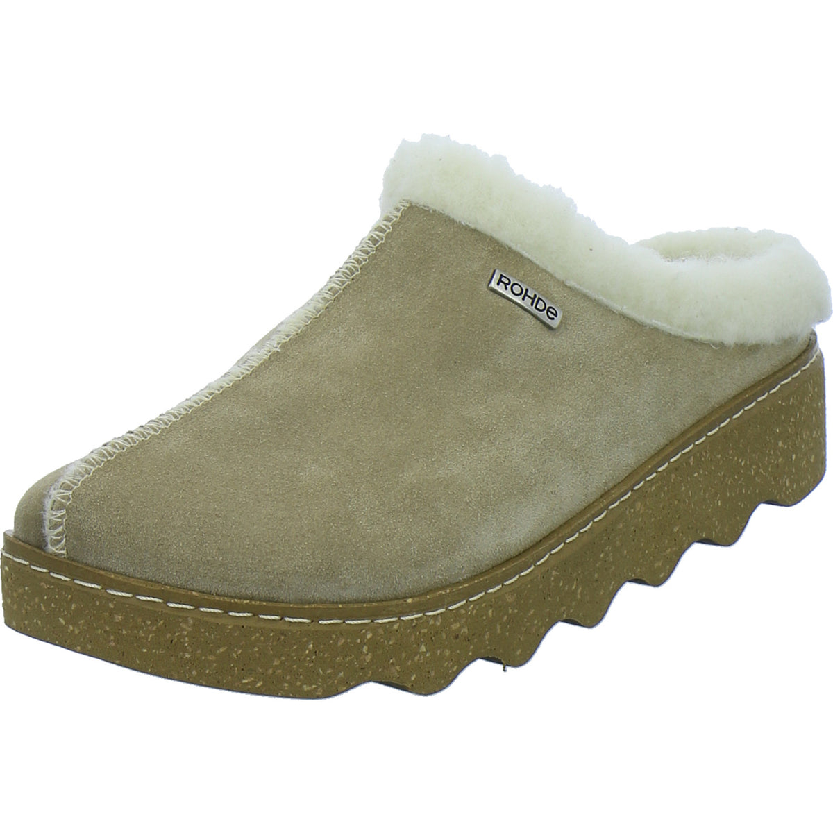 Rohde Hausschuhe Damen Damen Foggia Beige