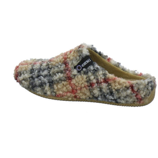 Verbenas York Hausschuhe Damen Beige-kombi - 360° Ansicht