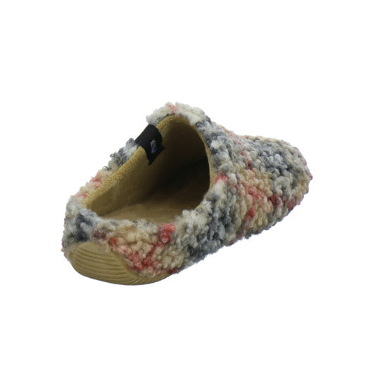 Verbenas York Hausschuhe Damen Beige-kombi - 360° Ansicht
