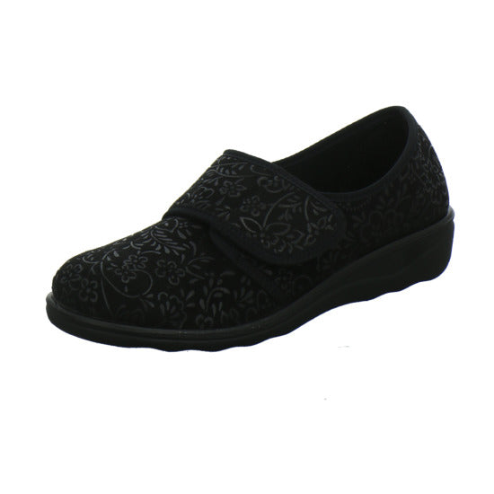 Josef Seibel Nice 80 Hausschuhe Damen Schwarz - 360° Ansicht