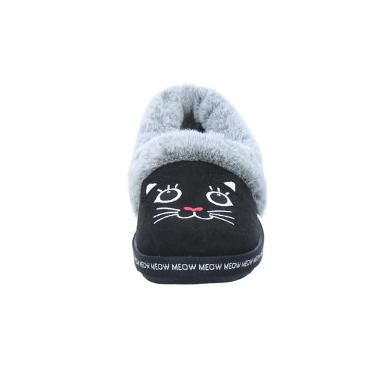 Skechers Hausschuhe Damen Damen Bobs Too Cozy Schwarz-kombi