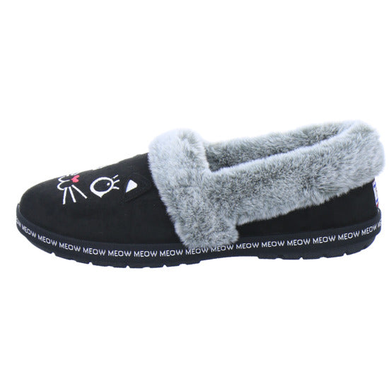 Skechers Hausschuhe Damen Damen Bobs Too Cozy Schwarz-kombi