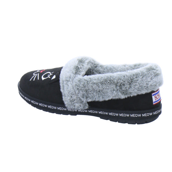 Skechers Hausschuhe Damen Damen Bobs Too Cozy Schwarz-kombi