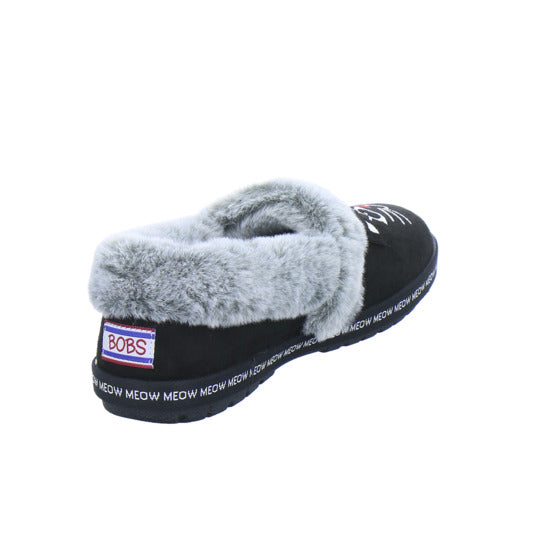 Skechers Hausschuhe Damen Damen Bobs Too Cozy Schwarz-kombi