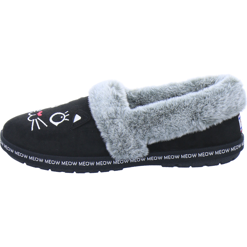 Skechers Hausschuhe Damen Damen Bobs Too Cozy Schwarz-kombi