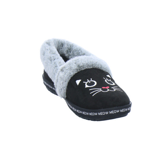 Skechers Hausschuhe Damen Damen Bobs Too Cozy Schwarz-kombi