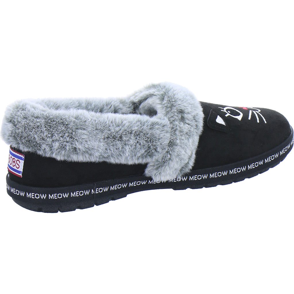 Skechers Hausschuhe Damen Damen Bobs Too Cozy Schwarz-kombi