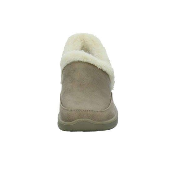 Skechers Hausschuhe Damen Damen Slip Ins cozy escape taupe