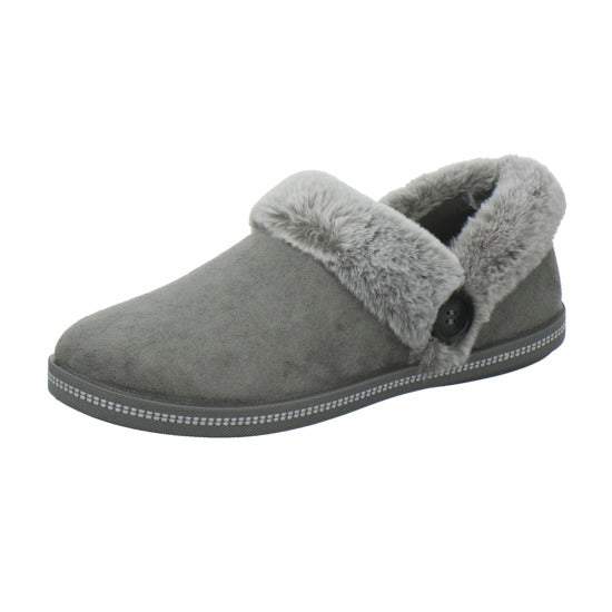 Skechers Hausschuhe Damen Damen Cozy Campfire Anthrazit