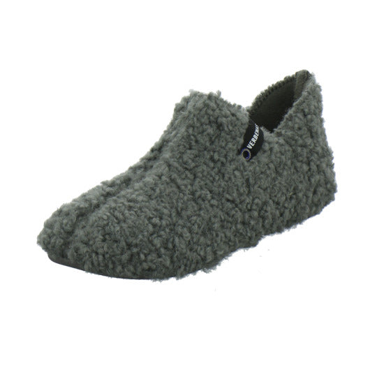 Verbenas Hausschuhe Damen Damen Yoi Curly Anthrazit