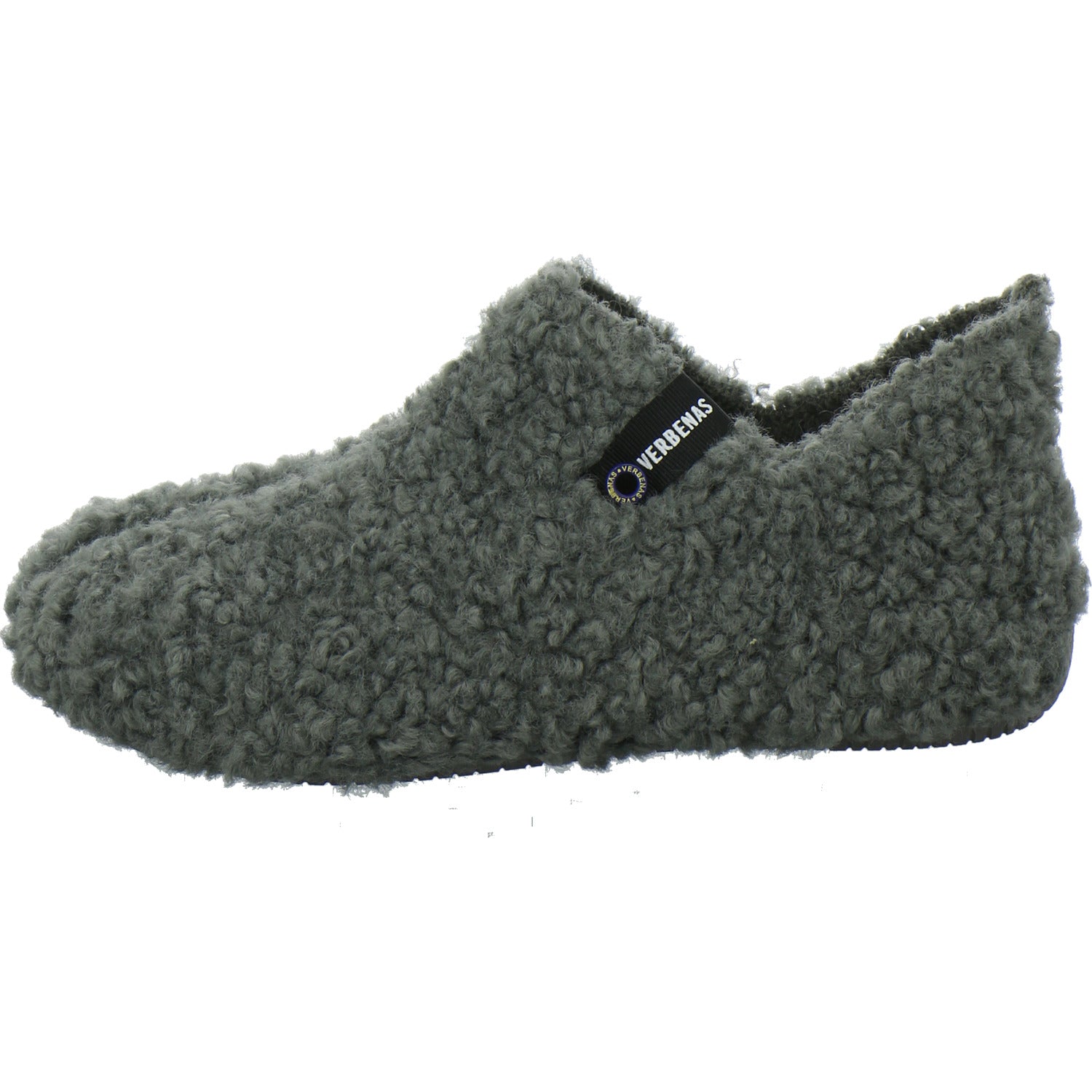Verbenas Hausschuhe Damen Damen Yoi Curly Anthrazit
