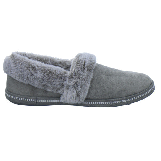 Skechers Hausschuhe Damen Damen Cozy Campfire Anthrazit