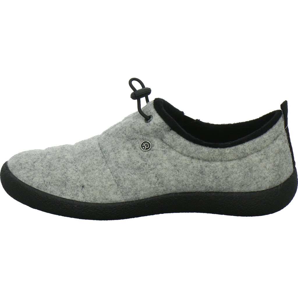 Rohde Hausschuhe Damen Damen Olbia Hellgrau