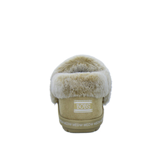 Skechers Hausschuhe Damen Damen Bobs Too Cozy Beige-kombi