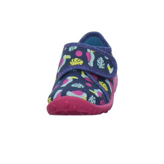 Superfit Spotty Hausschuhe Kinder Blau-kombi - 360° Ansicht