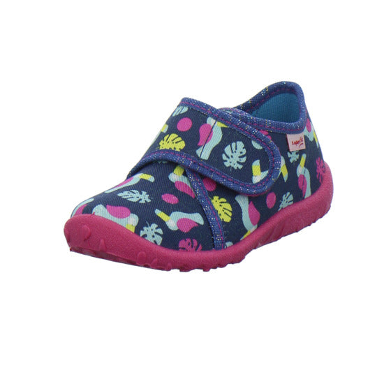 Superfit Spotty Hausschuhe Kinder Blau-kombi - 360° Ansicht