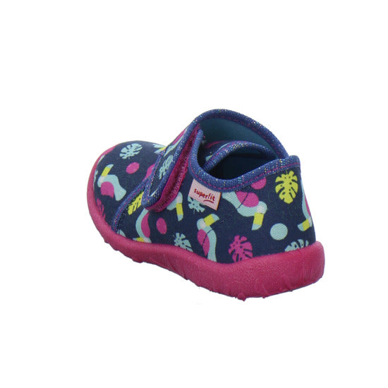 Superfit Spotty Hausschuhe Kinder Blau-kombi - 360° Ansicht