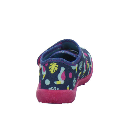Superfit Spotty Hausschuhe Kinder Blau-kombi - 360° Ansicht