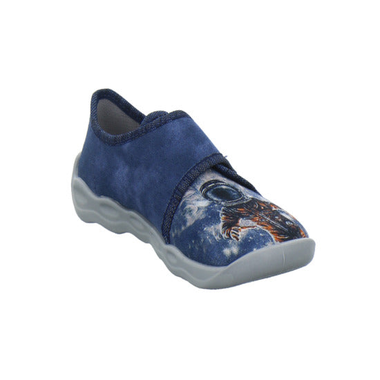 Superfit Bubble Hausschuhe Kinder Blau-kombi - 360° Ansicht