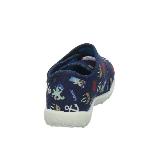 Superfit Hausschuhe Kinder Unisex - Kinder Spotty Blau-kombi