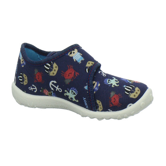 Superfit Hausschuhe Kinder Unisex - Kinder Spotty Blau-kombi