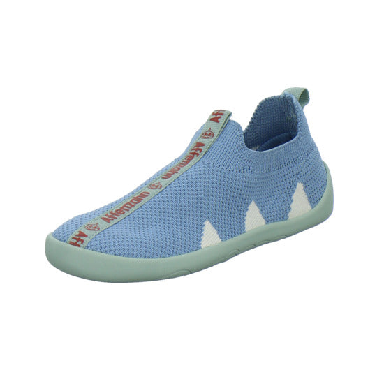 Affenzahn Hausschuhe Kinder Unisex - Kinder Knit Flinky Hellblau