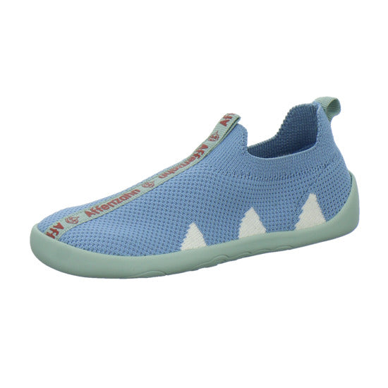 Affenzahn Hausschuhe Kinder Unisex - Kinder Knit Flinky Hellblau