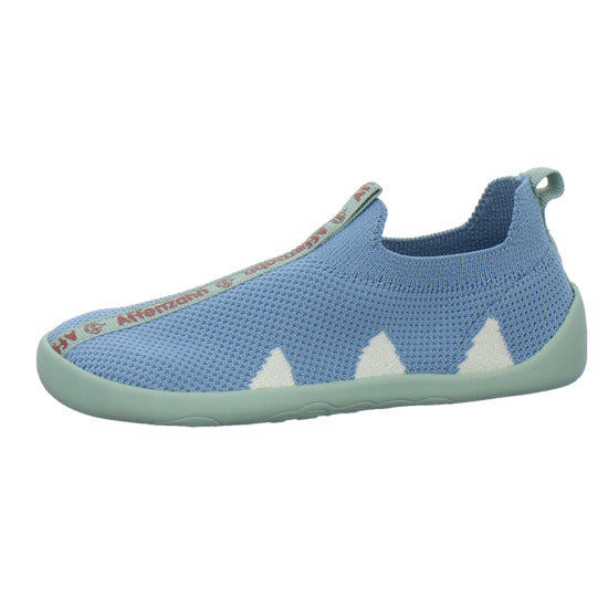 Affenzahn Hausschuhe Kinder Unisex - Kinder Knit Flinky Hellblau