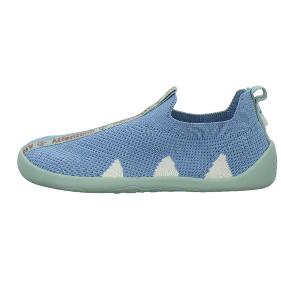 Affenzahn Hausschuhe Kinder Unisex - Kinder Knit Flinky Hellblau