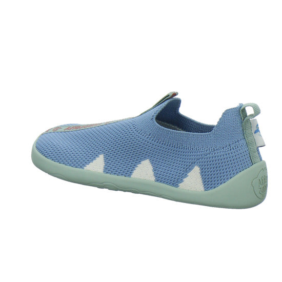 Affenzahn Hausschuhe Kinder Unisex - Kinder Knit Flinky Hellblau