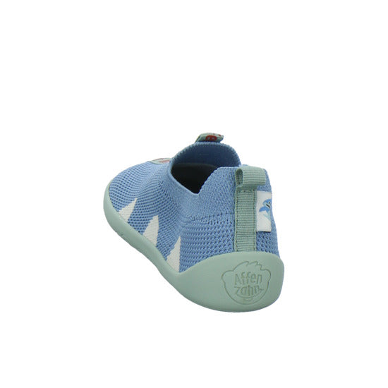Affenzahn Hausschuhe Kinder Unisex - Kinder Knit Flinky Hellblau