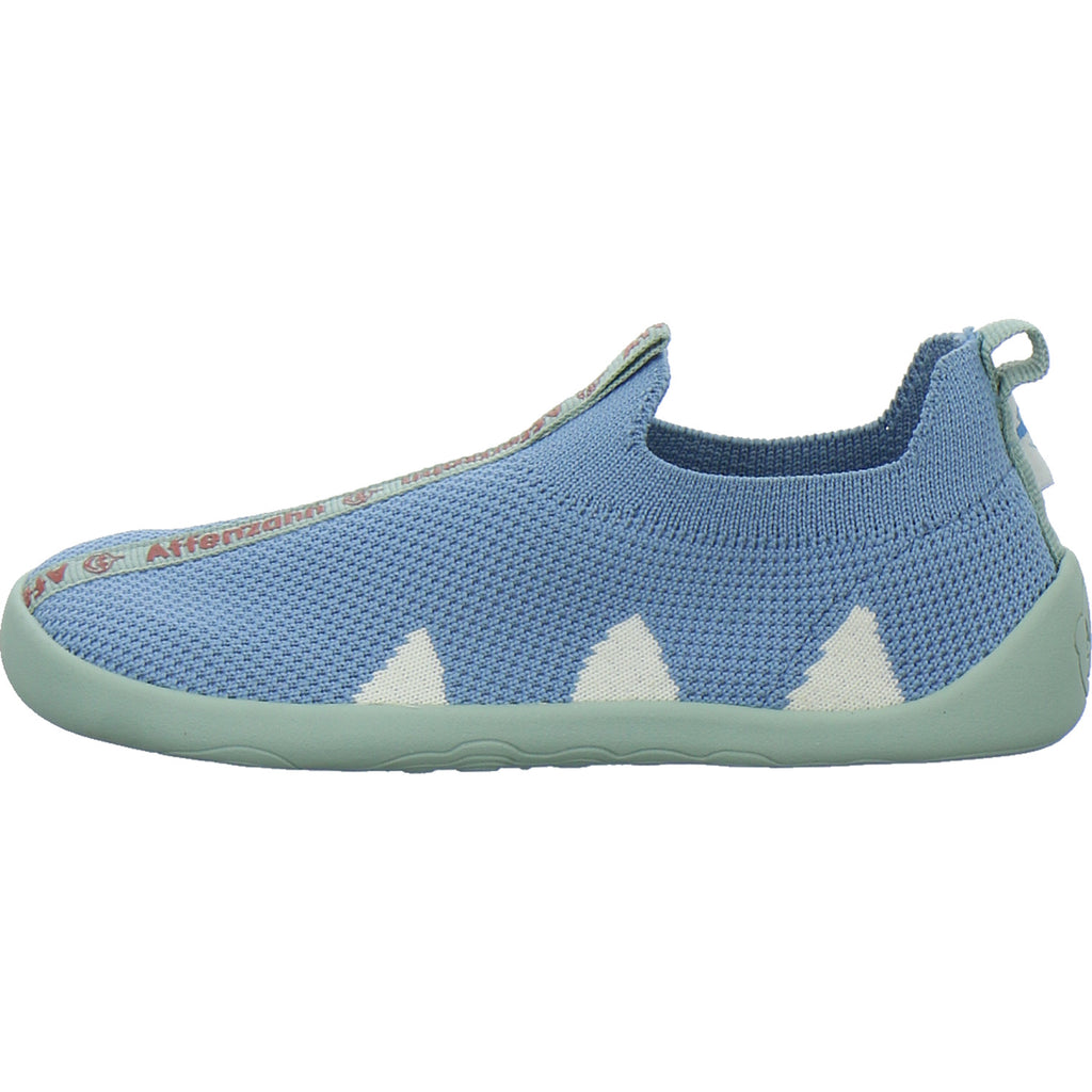 Affenzahn Hausschuhe Kinder Unisex - Kinder Knit Flinky Hellblau