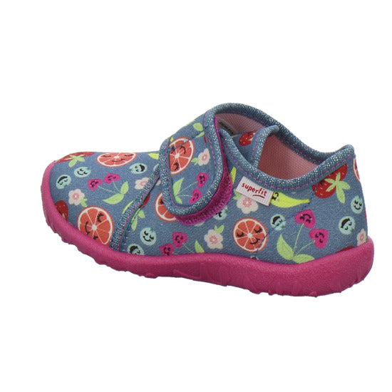 Superfit Hausschuhe Kinder Unisex - Kinder Spotty Denim