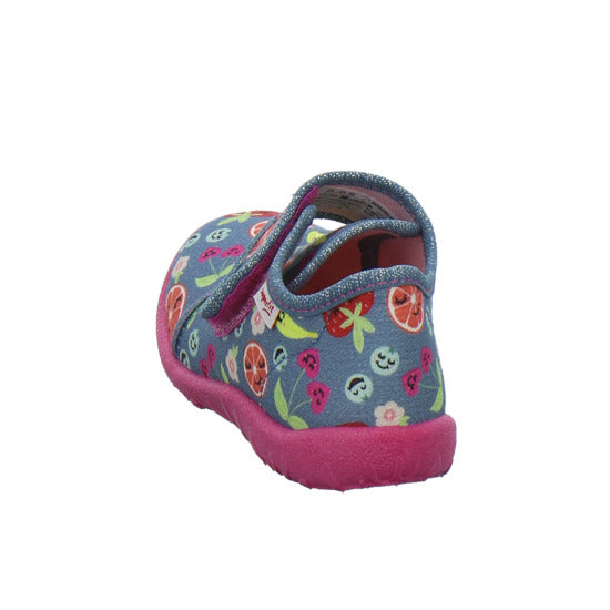 Superfit Hausschuhe Kinder Unisex - Kinder Spotty Denim