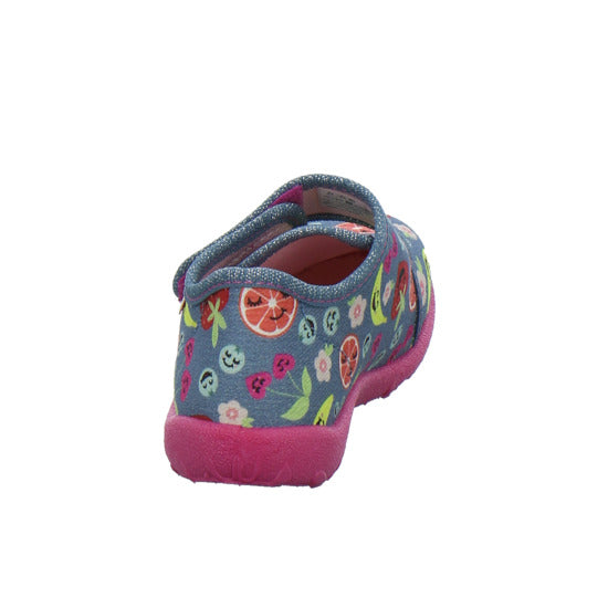 Superfit Hausschuhe Kinder Unisex - Kinder Spotty Denim