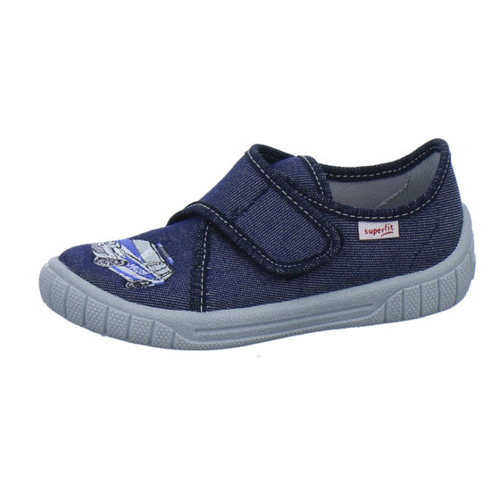 Superfit Hausschuhe Kinder Unisex - Kinder Bill Dunkelblau