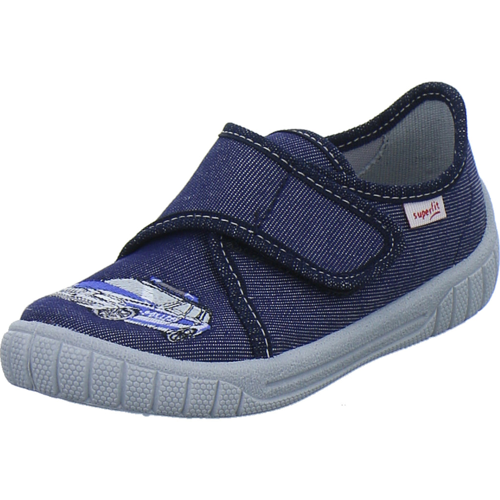 Superfit Hausschuhe Kinder Unisex - Kinder Bill Dunkelblau